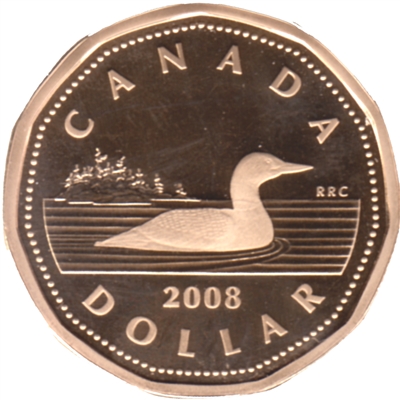 2008 Canada Loon Dollar Proof