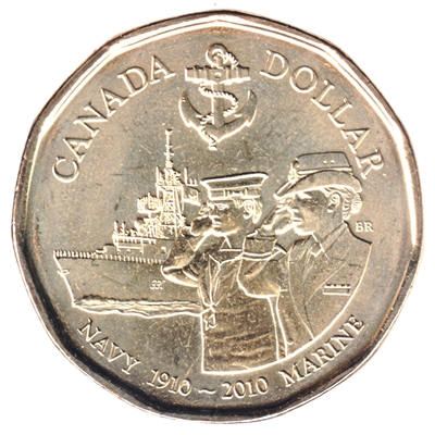 2010 Canada Navy Dollar Brilliant Uncirculated (MS-63)