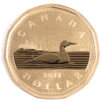 2011 Canada Loon Dollar Specimen