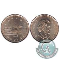 2012 Canada Loon (Old Generation) Dollar Brilliant UNC. (MS-63)