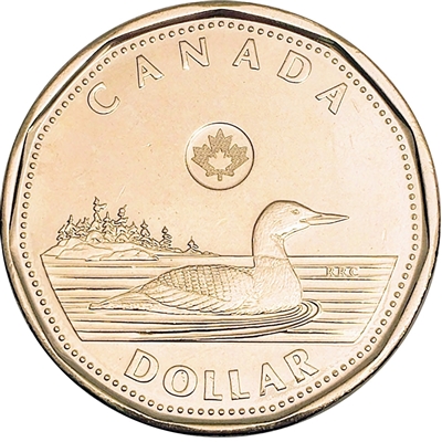 2018 Canada Loon Dollar Brilliant Uncirculated (MS-63)