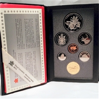 1990 Canada Henry Kelsey's Ventures into the Canadian West Proof Double Dollar Set