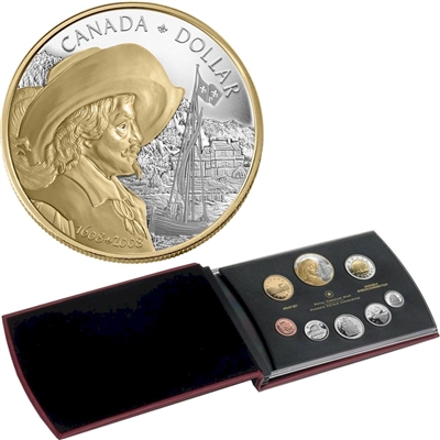 2008 Canada 400th Anniversary of Quebec Proof Double Dollar Set