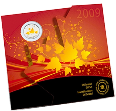 2009 Oh Canada 25-cent Gift Set.