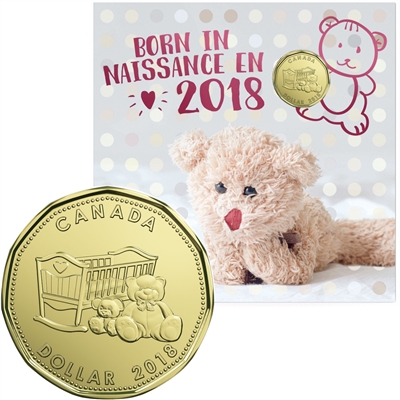 2018 Canada Baby Gift Set with Special Loon Dollar