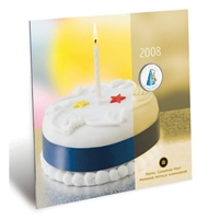 2008 Canada Birthday 25-cent Gift Set - Party Hat