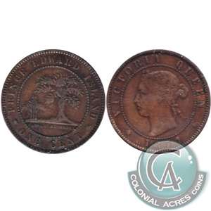 1871 Prince Edward Island 1-cent Fine (F-12)