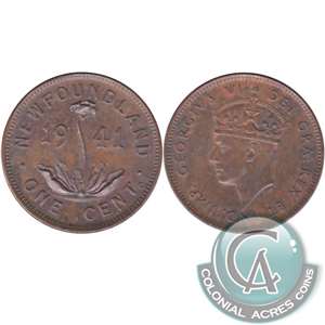 1941C Newfoundland 1-cent AU-UNC (AU-55)