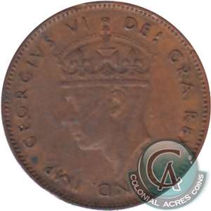 1941C Newfoundland 1-cent VF-EF (VF-30)