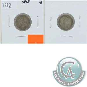 1912 Newfoundland 10-cents Good (G-4)