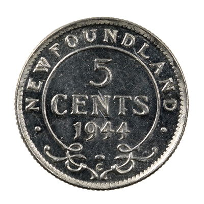 1944C Newfoundland 5-cents UNC+ (MS-62) $