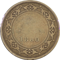 1880 Newfoundland 50-cents Good (G-4)