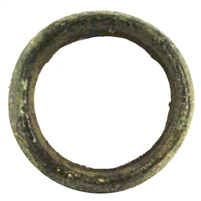 Ancient Celtic Bronze Ring Money, Circa 200 BCE, from Gaul (France)