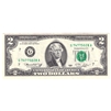 1976 USA $2 Federal Reserve Note, Neff-Simon, EF to UNC (See description)