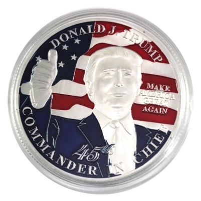 Donald Trump, 45th Commander-in-Chief, Medallion