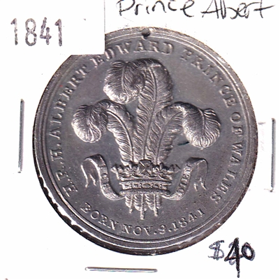1841 Prince Albert Birth Medal