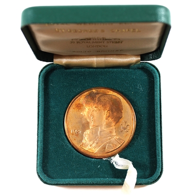 1981 St George's Chapel Bronze Medallion - Royal Wedding Edition