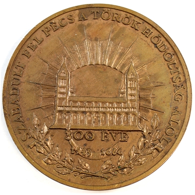 1543-1686 Patrona Hungariae Large Medallion