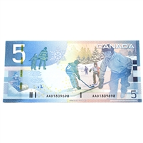 BC-67b 2008 Canada $5 Note, Jenkins-Carney, Changeover, AAD, CUNC