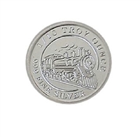 Monarch Train 1/10oz .999 Fine Silver Round (No Tax)