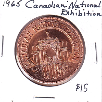 1965 Canadian National Exhibition Peace and Progress Medallion