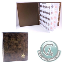 1920 to 2012 Canada Small Cent Collection with deluxe folder