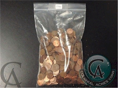 Lot of Copper Canadian Cents 5 Pounds - Shipping to Canada Only