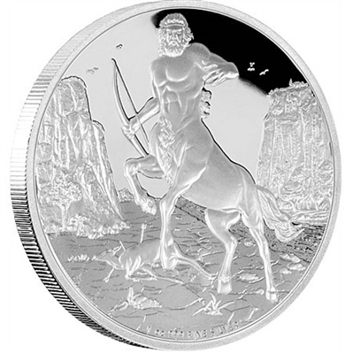 2016 Niue $2 Creatures of Greek Mythology - Centaur Silver (No Tax)