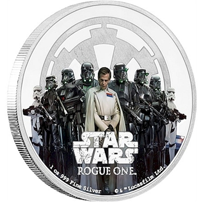 2017 Niue $2 Star Wars: Rogue One - The Empire Fine Silver (No Tax)