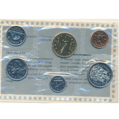 1992 Canada Proof Like Set (includes the scarce 1992 Caribou 25ct)