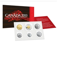 2013 Canada Regular Uncirculated Proof Like Set (Type 1 - Regular)