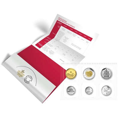 RDC 2017 Classic Canada Uncirculated Proof Like Coin Set (Impaired)