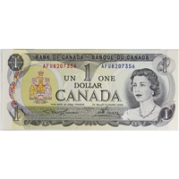BC-46a-i 1973 Canada $1 Lawson-Bouey, AFU, CUNC