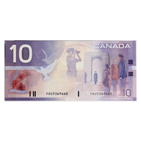 BC-63a 2000 Canada $10 Knight-Thiessen, FDU, CUNC