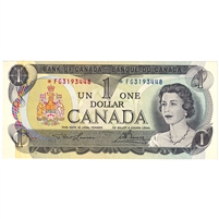 BC-46aA 1973 Canada $1 Lawson-Bouey, *FG, AU