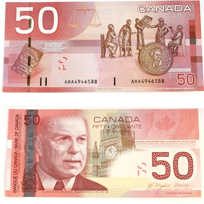 BC-65a 2004 Canada $50 Jenkins-Dodge, AHA, UNC