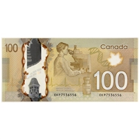 BC-73a 2011 Canada $100 Macklem-Carney, EKP, CUNC