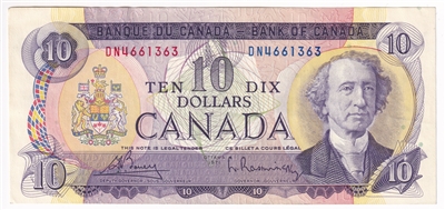 BC-49b 1971 Canada $10 Bouey-Rasminsky, DN, AU