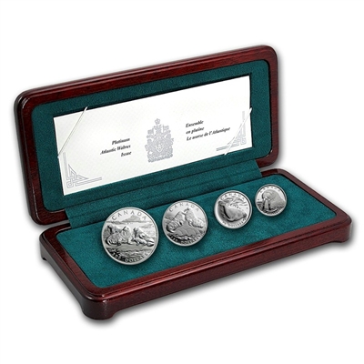 2003 Canada Atlantic Walrus Platinum 4 Coin Set - #9 (No Tax)