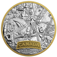 RDC 2018 Canada $20 First World War Allied Forces - Canada (No Tax) impaired