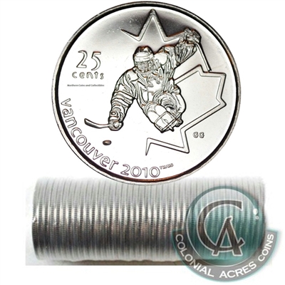 2009 Sledge Hockey Canada 25-cent Original Roll of 40pcs