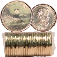 2018 Canada Loon Dollar Original Roll of 25pcs