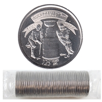 2017 Canada Stanley Cup 25-cent Original Roll of 40pcs
