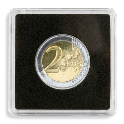 Box of 10x Quadrum Square Coin Capsules for 18mm Coins (fits 10-cent Coins) Quadrum18