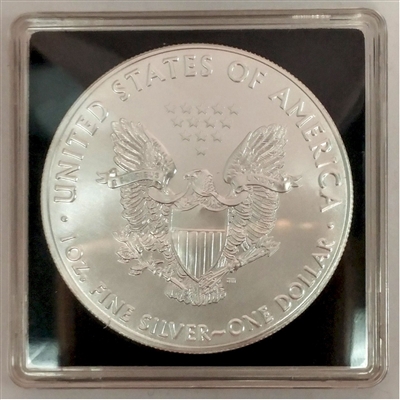 Box of 10x Quadrum Square Coin Capsules for 41mm coins (Silver Eagle) Quadrum41