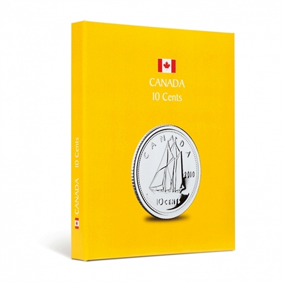 Kaskade Coin Album for Canadian 10 cents - Yellow