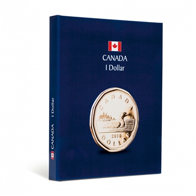 Kaskade Coin Album for Canadian $1 (Loon) - Navy Blue Coloured