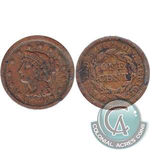 1850 USA Cent Fine (F-12)
