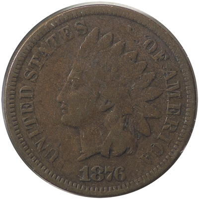 1876 USA Cent VG-F (VG-10) $
