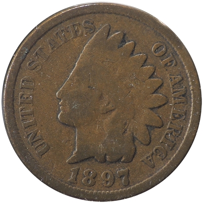 1897 USA Cent G-VG (G-6)